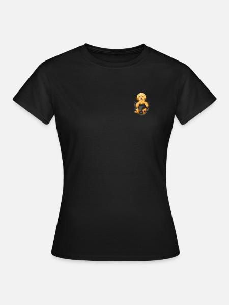 Poodle Gift Poodle In Your Pocket Print - Women's T-Shirt - black