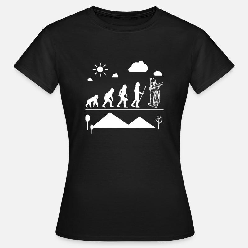 Mandolin Mandolin Evolution - Women's T-Shirt - black