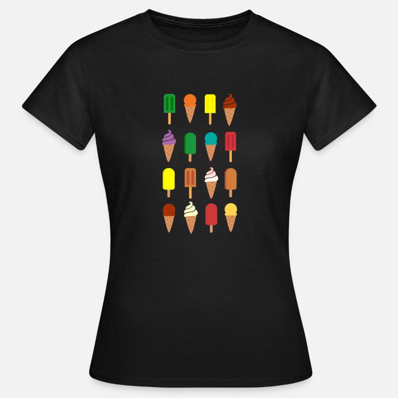 Eis Eis Eis - Frauen T-Shirt - Schwarz