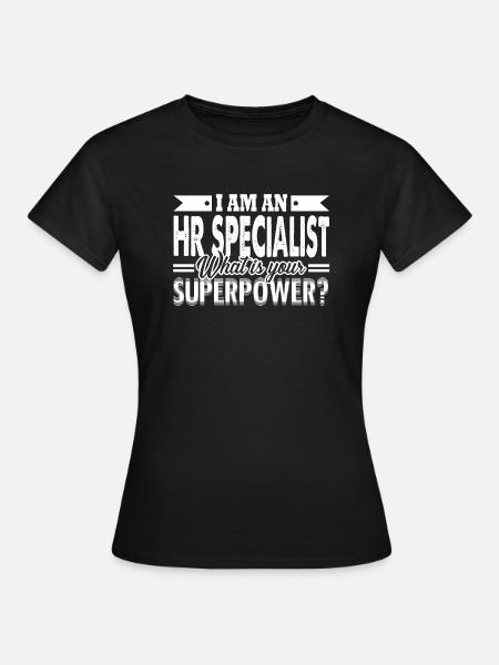 Spécialiste RH Je suis spécialiste RH - T-shirt Femme - noir