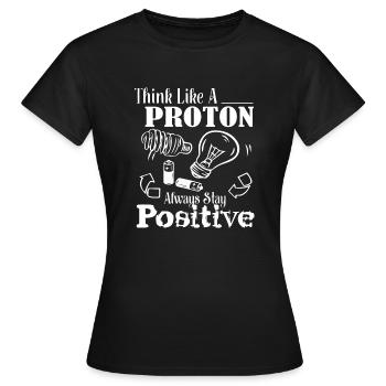 Physicist Funny Physicist - Women's T-Shirt - black - Front - AI Model Female 172 dark (172cm)