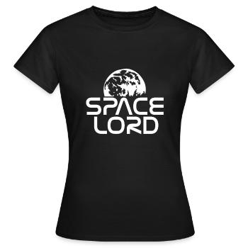 Space Lord - Women's T-Shirt - black - Front - AI Model Female 172 dark (172cm)