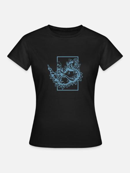 Protection de l'environnement et du climat Rhino face - T-shirt Femme - noir