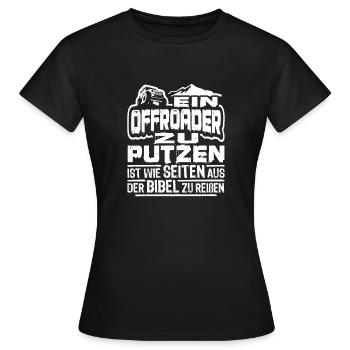 Offroad Offroader Geländewagen 4x4 - Frauen T-Shirt - Schwarz - Vorne - AI Model Female 172 dark (172cm)