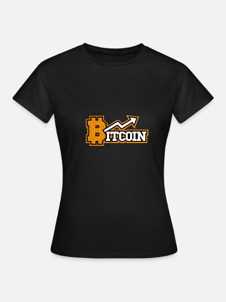 Bitcoin - Frauen T-Shirt - Schwarz