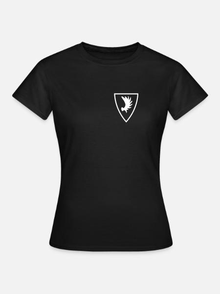 Ostpreußen Preußen Wappen Elchschaufel Heimat - Frauen T-Shirt - Schwarz