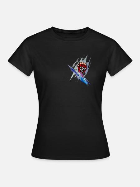 Kampfhandschuh Kunst - Frauen T-Shirt - Schwarz