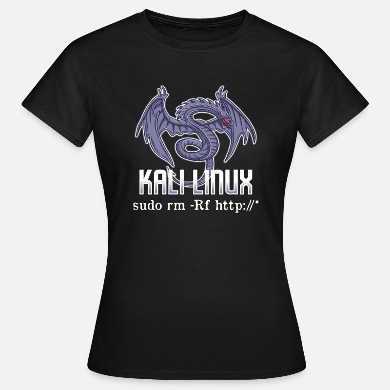 sudo rm-RF http: // * Kali Linux - Women's T-Shirt - black