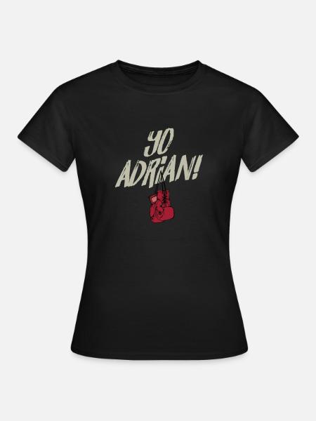 Yo Adrian Phillie Philadelphia Slang Meme - Frauen T-Shirt - Schwarz