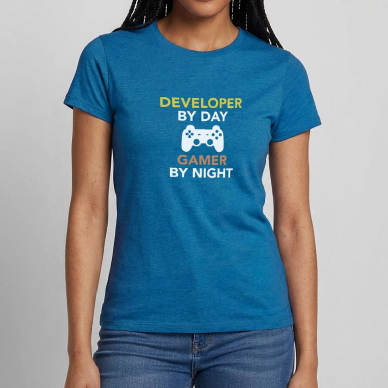 Gamer Software Entwickler Engineer Programmierer Frauen T-Shirt