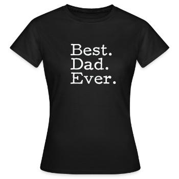 Meilleur papa. Déjà. - Idée cadeau pour papa père - T-shirt Femme - noir - Devant - AI Model Female 172 dark (172cm)
