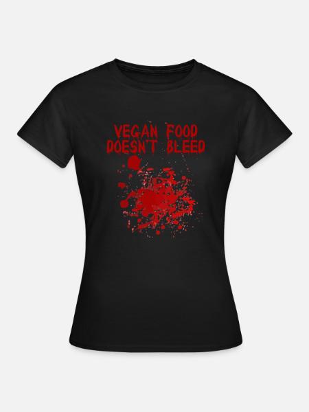 Veganismus Vegan - Frauen T-Shirt - Schwarz