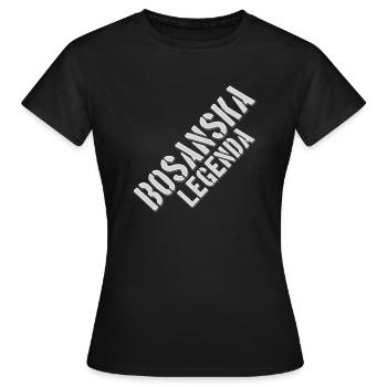 Bosna i Hercegovina Bosanska Legenda - Frauen T-Shirt - Schwarz - Vorne - AI Model Female 172 dark (172cm)