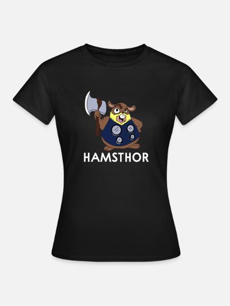 HAMSTHOR - Frauen T-Shirt - Schwarz