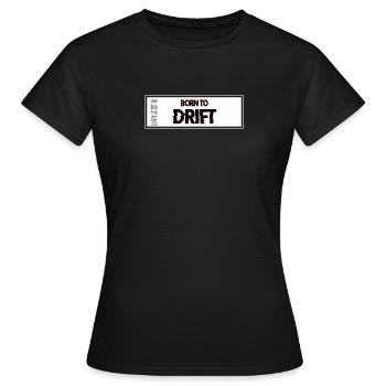 Drift Motorsport Auto Car Drift Drifting Fan - Women's T-Shirt - black - Front - AI Model Female 172 dark (172cm)