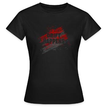 Drift Motorsport Auto Car Drift Drifting Fan - Women's T-Shirt - black - Front - AI Model Female 172 dark (172cm)