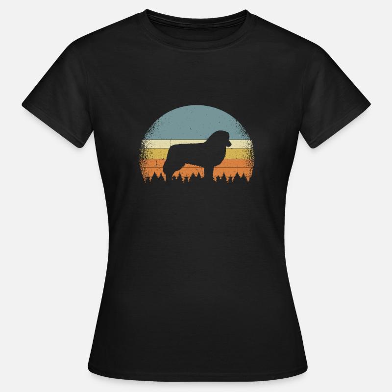Australsk hyrde australischer Schäferhund - Dame-T-shirt - sort