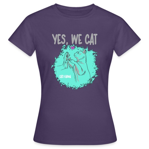 CATS KARMA - Frauen T-Shirt