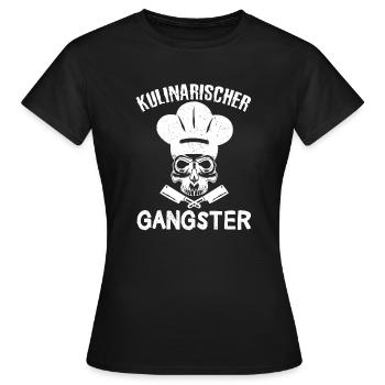 Meisterkoch Chef de Partie Sous Chef Geschenk - Frauen T-Shirt - Schwarz - Vorne - AI Model Female 172 dark (172cm)