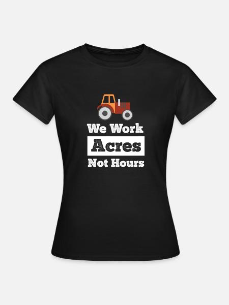 Funny farm farmer and - Women's T-Shirt - black