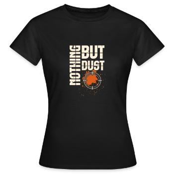 Shooting Skeet Shooting Clay Target Shooting - Frauen T-Shirt - Schwarz - Vorne - AI Model Female 172 dark (172cm)
