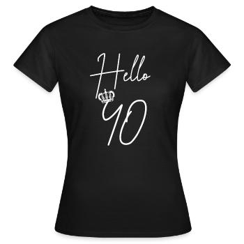 40 Jahre Geburtstagsgeschenk - Frauen T-Shirt - Schwarz - Vorne - AI Model Female 172 dark (172cm)