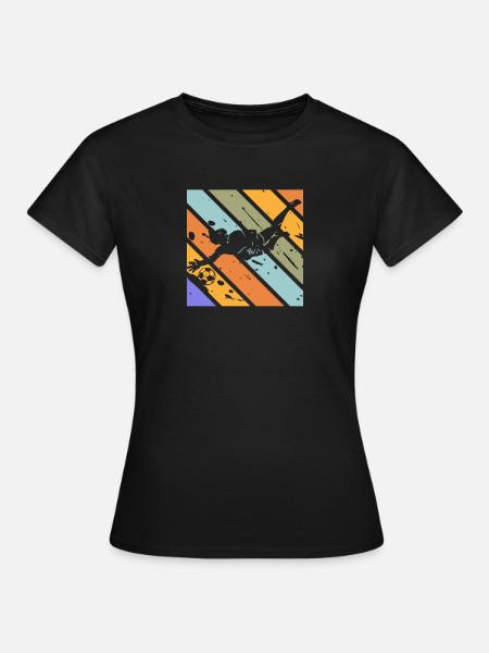 Torwart - Frauen T-Shirt - Schwarz