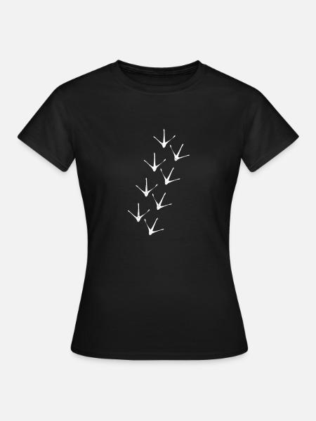 Huhn Hühner Küken Hühnerstall Hühnern Landwirt - Frauen T-Shirt - Schwarz