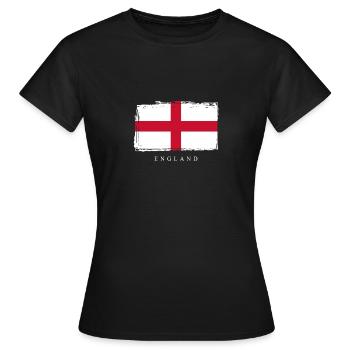 England Engländer - Frauen T-Shirt - Schwarz - Vorne - AI Model Female 172 dark (172cm)
