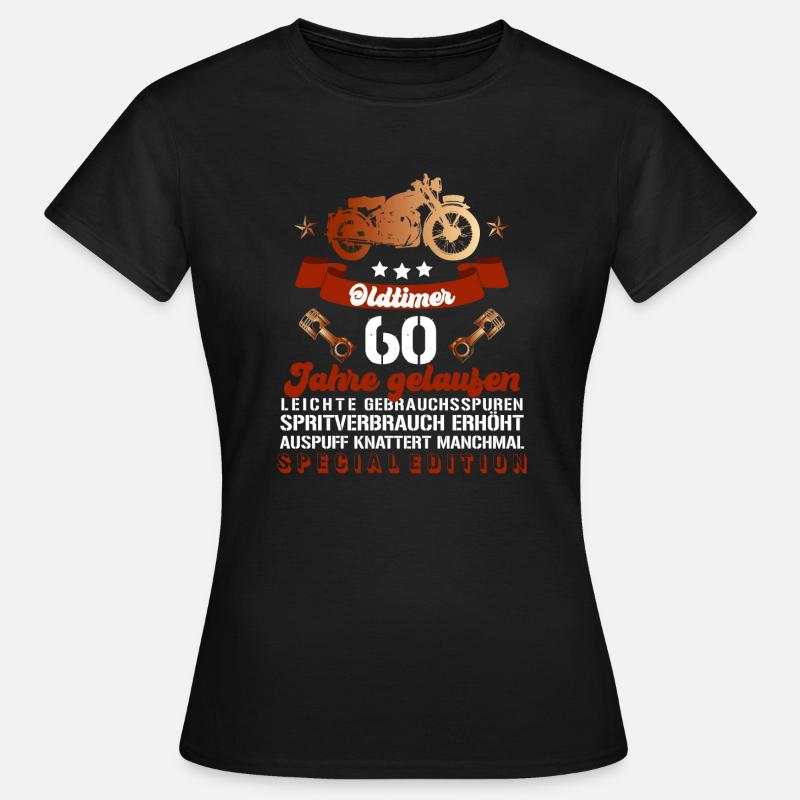 Die Legende feiert Geburtstag und wird 60! - Frauen T-Shirt - Schwarz