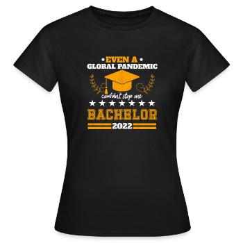 Baccalauréat Diplôme d’études supérieures Baccalauréat 2022 - T-shirt Femme - noir - Devant - AI Model Female 172 dark (172cm)
