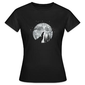Guinea pig Guinea pig - Women's T-Shirt - black - Front - AI Model Female 172 dark (172cm)