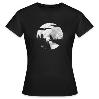 Guinea pig Guinea pig - Women's T-Shirt - black - Front - AI Model Female 172 dark (172cm)