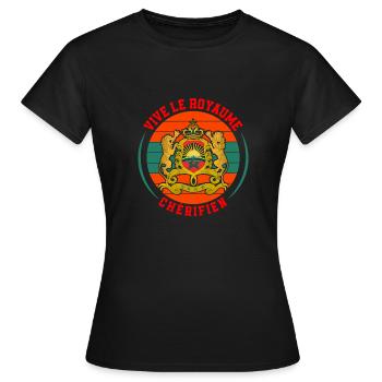 Marokko Marokko - Frauen T-Shirt - Schwarz - Vorne - AI Model Female 172 dark (172cm)