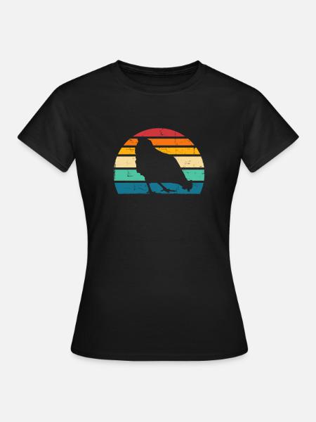 Huhn Hühner - Frauen T-Shirt - Schwarz