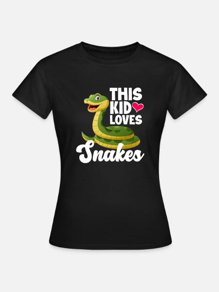 Snake Snake Snake - Women's T-Shirt - black