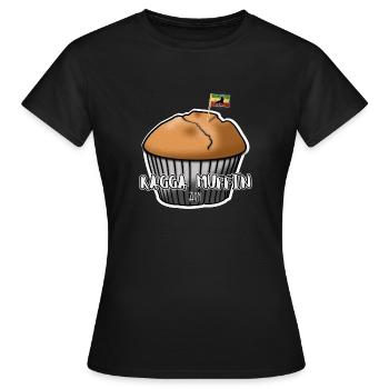 Ragga Muffin (Zion's Fiction) - Frauen T-Shirt - Schwarz - Vorne - AI Model Female 172 dark (172cm)