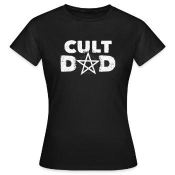 Kultiges Papa-Geschenk - Frauen T-Shirt - Schwarz - Vorne - AI Model Female 172 dark (172cm)