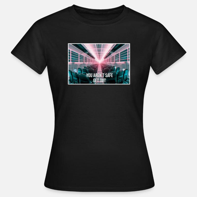 Anemoiacore Aesthetic Border Space Weirdcore - Women's T-Shirt - black