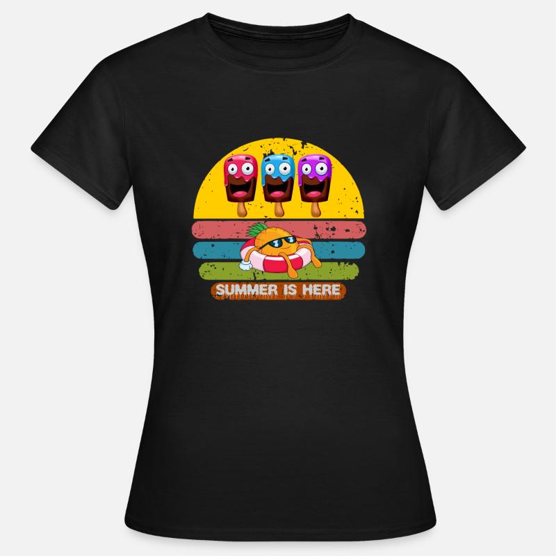 Summer is here - Women's T-Shirt - black