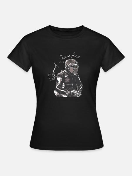 Speed Junkie - Frauen T-Shirt - Schwarz