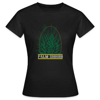 Baum - Frauen T-Shirt - Schwarz - Vorne - AI Model Female 172 dark (172cm)