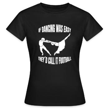 Dancing Sport Hobby Dancer Gift Dance Sport - Women's T-Shirt - black - Front - AI Model Female 172 dark (172cm)