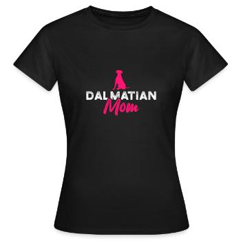 Dalmatian mom - Frauen T-Shirt - Schwarz - Vorne - AI Model Female 172 dark (172cm)