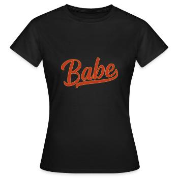 Bebe - T-shirt Femme - noir - Devant - AI Model Female 172 dark (172cm)