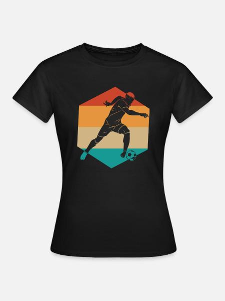 Fußballwache - Frauen T-Shirt - Schwarz