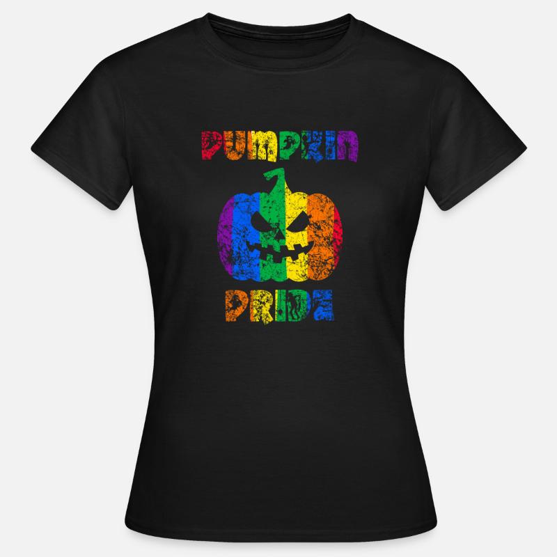 Pumpkin Pride Halloween Pride - Women's T-Shirt - black