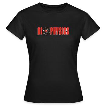 Physicien physicien - T-shirt Femme - noir - Devant - AI Model Female 172 dark (172cm)