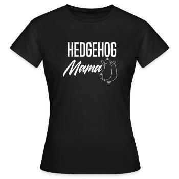 Hérisson Hérisson Hérisson - T-shirt Femme - noir - Devant - AI Model Female 172 dark (172cm)