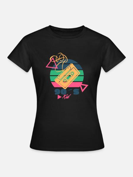90s Kid - Women's T-Shirt - black